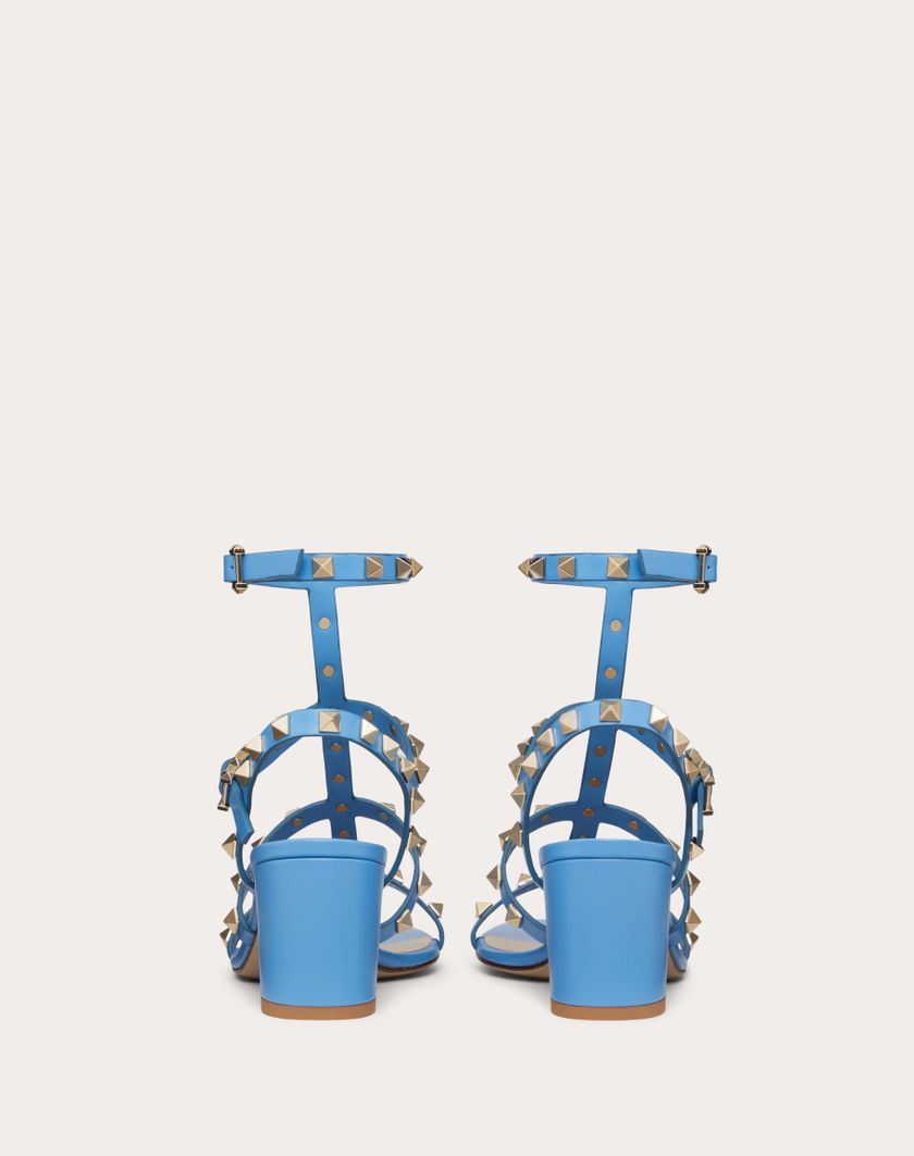 Valentino Handbags Sandalo Rockstud Con Cinturini 60mm per Donna in Poudre | Valentino IT Solo un giorno rimasto