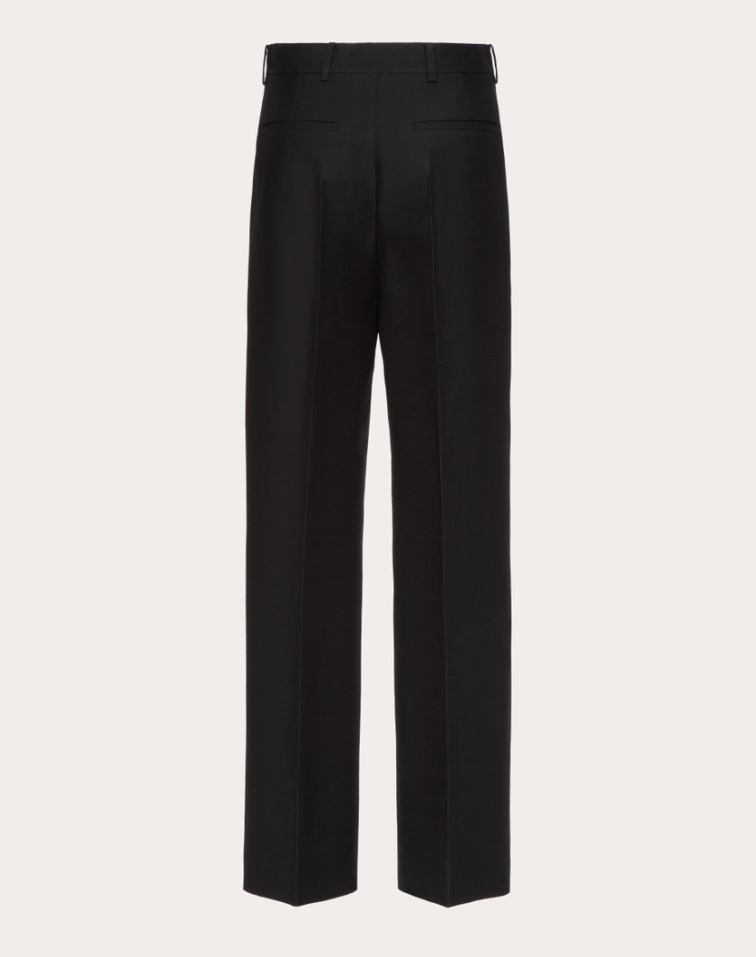 Valentino Handbags Pantaloni In Crepe Couture per Donna in Nero | Valentino IT Sconto