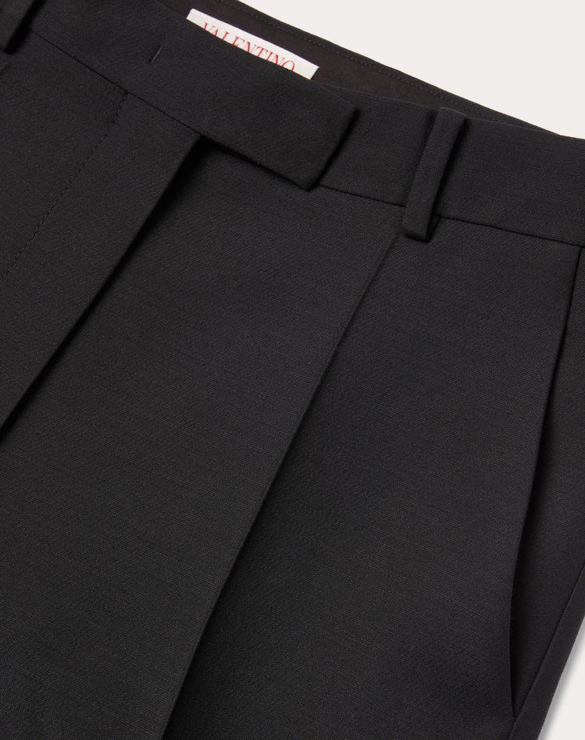Valentino Handbags Pantaloni In Crepe Couture per Donna in Nero | Valentino IT Sconto