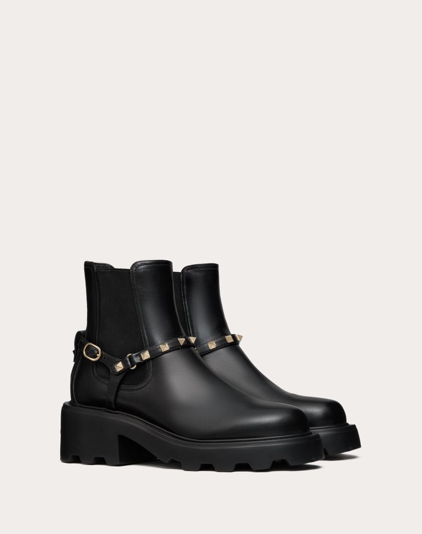 Valentino Handbags Beatle Rockstud In Vitello 55mm per Donna in Nero | Valentino IT Discount Store per i nuovi prodotti