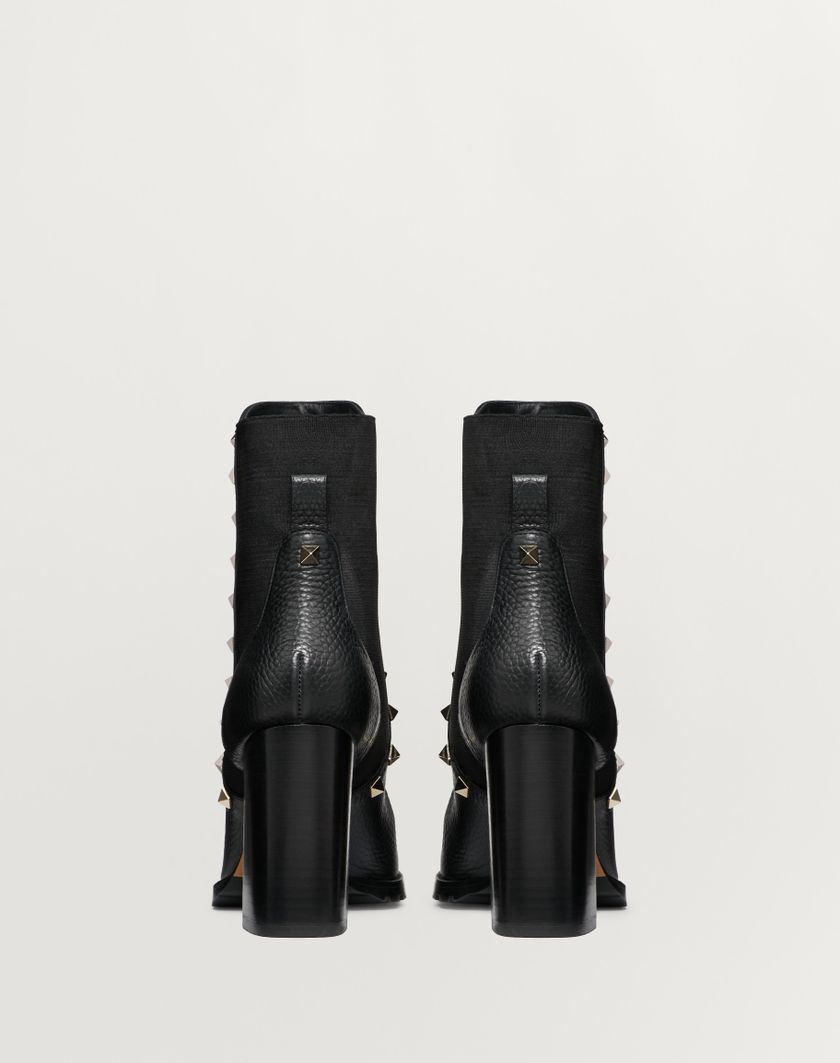 Valentino Handbags Stivaletto Rockstud In Vitello Granato 80mm per Donna in Nero | Valentino IT Trasporto libero internazionale