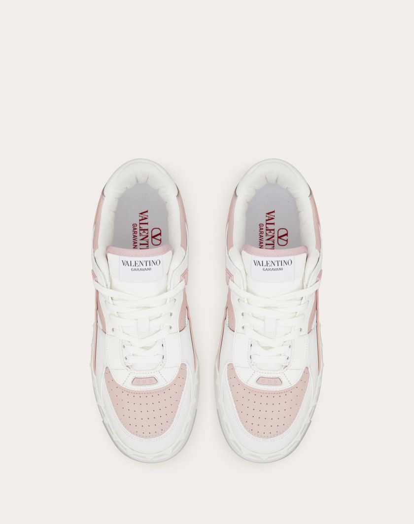 Valentino Handbags Sneaker Freedots Xl In Vitello per Donna in Bianco/rose/silver | Valentino IT Offerte