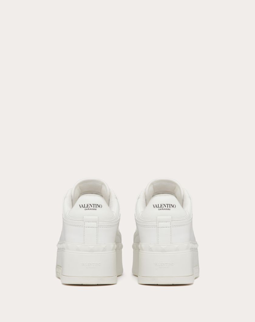 Valentino Handbags Sneaker Freedots Xl In Vitello per Donna in Bianco | Valentino IT Hotsell