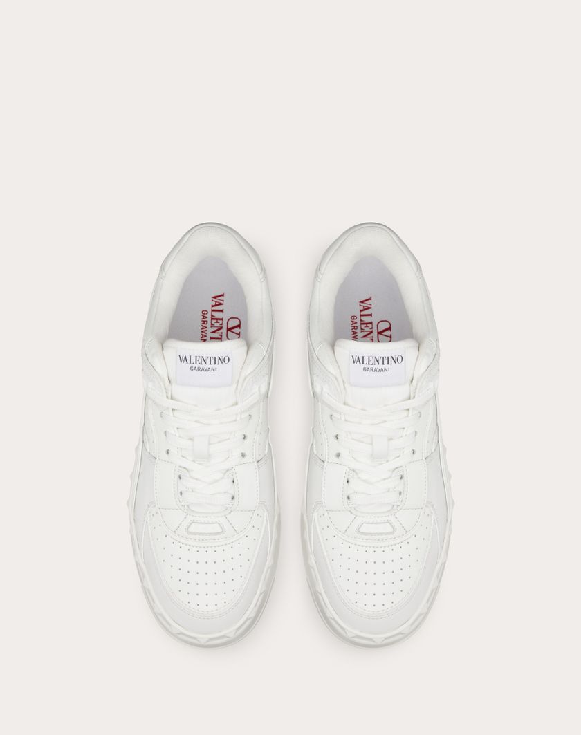 Valentino Handbags Sneaker Freedots Xl In Vitello per Donna in Bianco | Valentino IT Hotsell