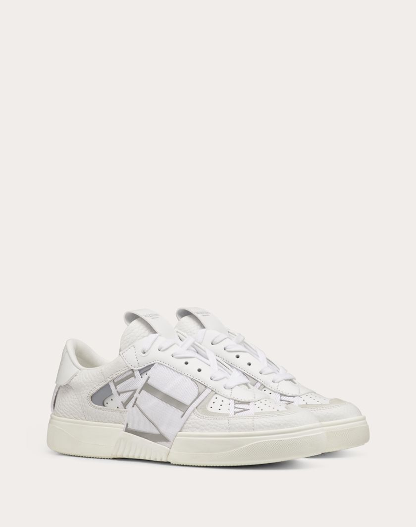Valentino Handbags Sneaker Vl7n In Vitello E Nastri per Donna in Bianco | Valentino IT Offerta speciale