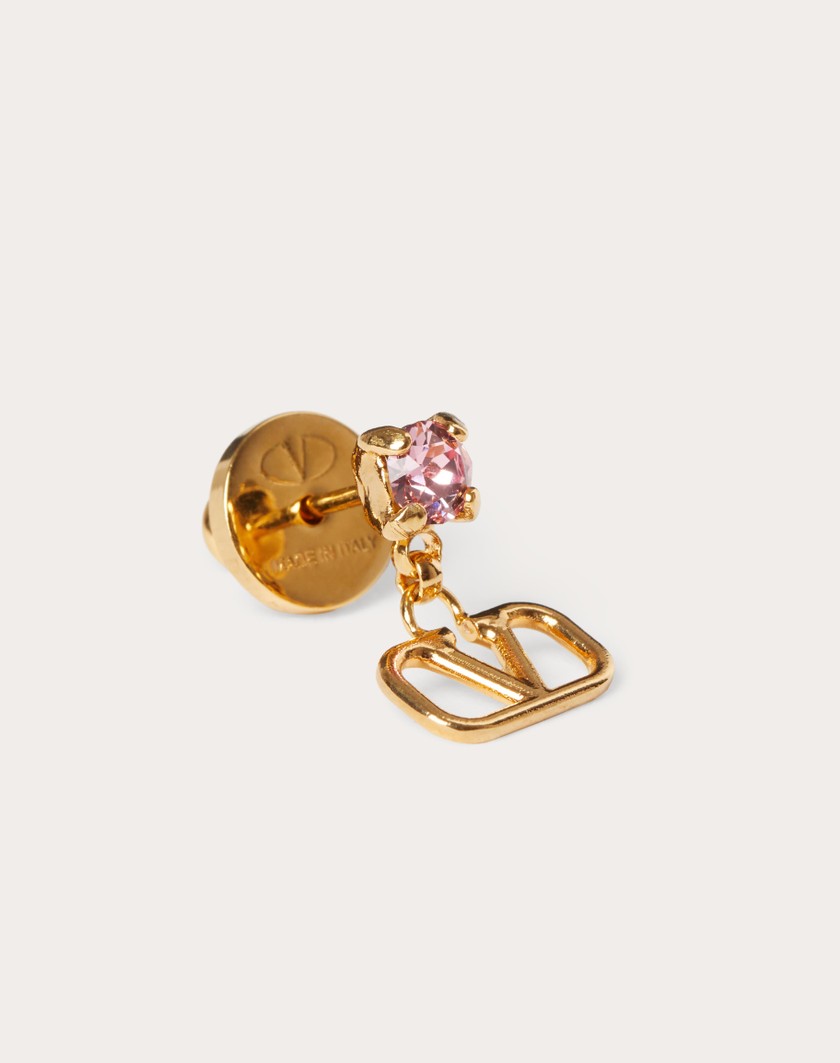 Valentino Handbags Orecchini Vlogo Signature per Donna in Oro | Valentino IT Online Outlet