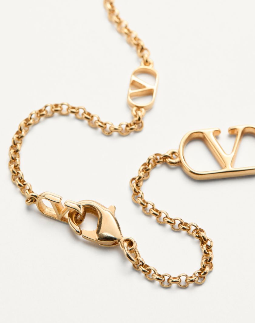 Valentino Handbags Collana Vlogo Signature In Metallo per Donna in Oro | Valentino IT Offerte giornaliere