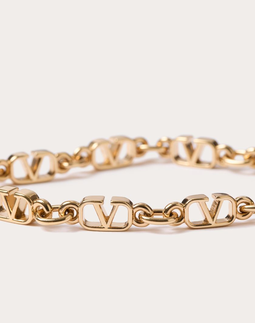 Valentino Handbags Bracciale Vlogo Signature In Metallo per Donna in Oro | Valentino IT Offerte speciali