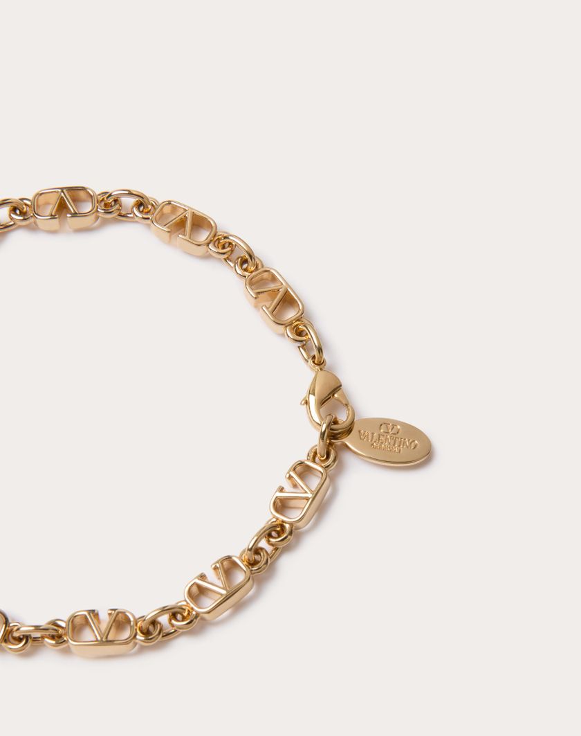 Valentino Handbags Bracciale Vlogo Signature In Metallo per Donna in Oro | Valentino IT Offerte speciali