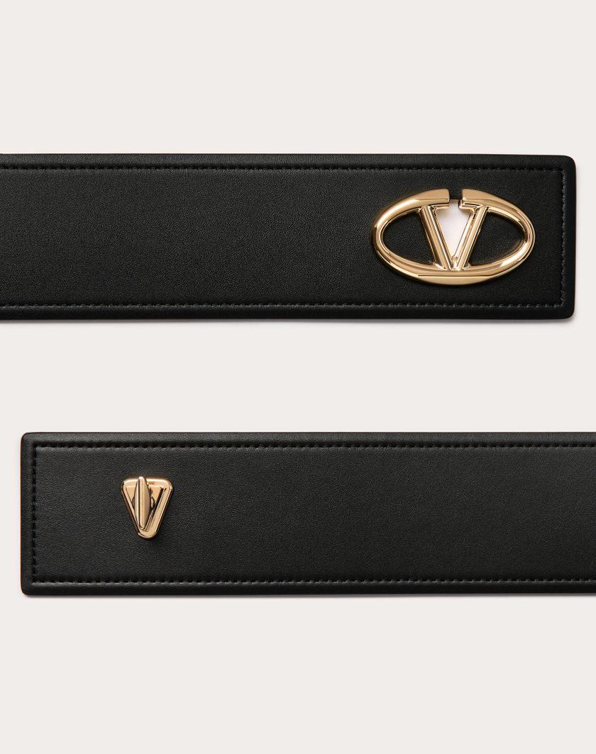 Valentino Handbags Cintura Vlogo The Bold Edition In Vitello 60 Mm per Donna in Nero | Valentino IT 50% di sconto con spedizione gratuita