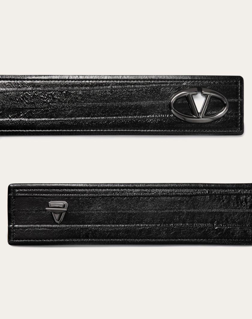 Valentino Handbags Cintura Vlogo The Bold Edition In Anguilla 60 Mm per Donna in Nero | Valentino IT Trasporto libero internazionale