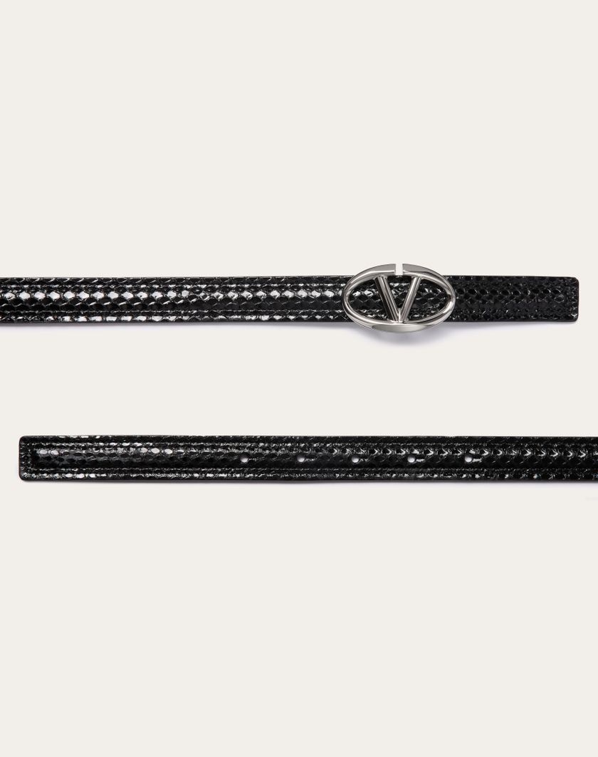 Valentino Handbags Cintura Vlogo The Bold Edition In Ayers 20 Mm per Donna in Nero | Valentino IT Esporta salva