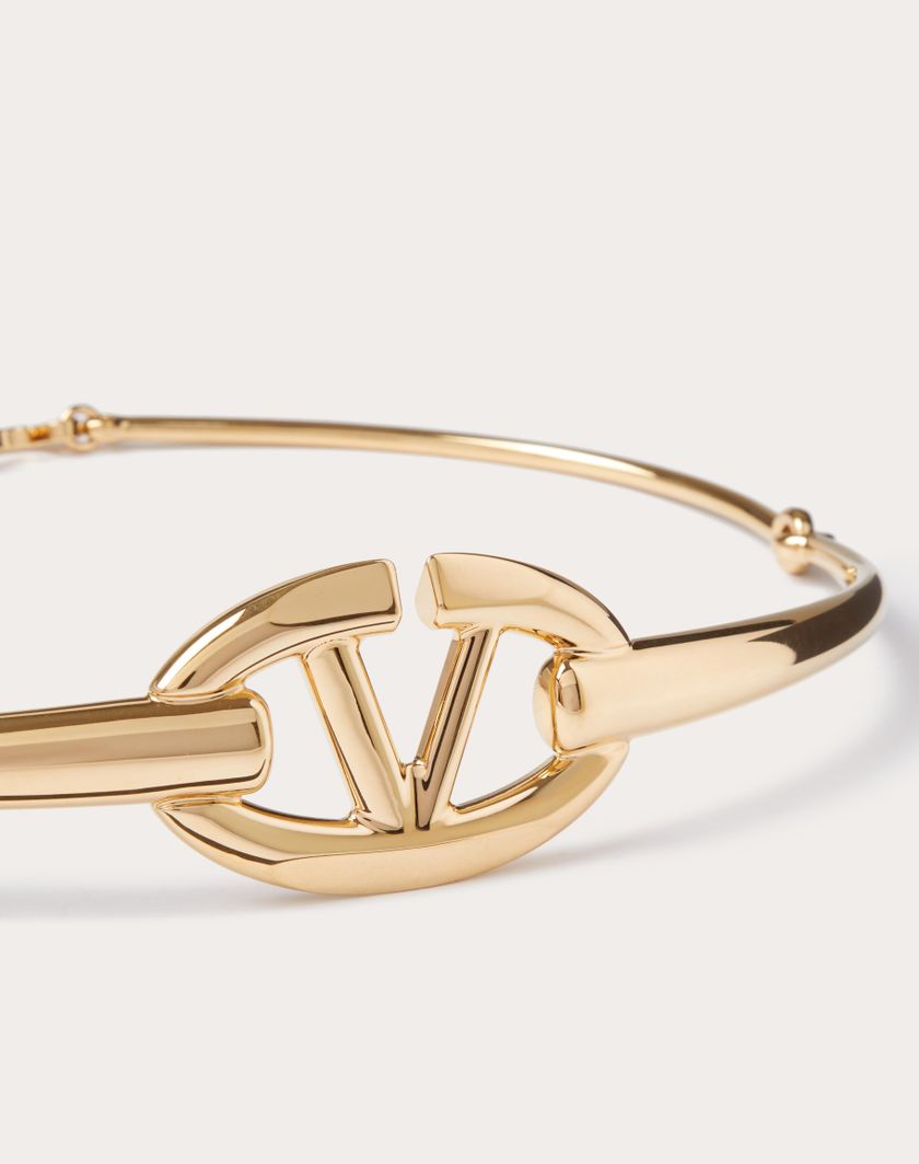 Valentino Handbags Cintura Vlogo The Bold Edition In Metallo per Donna in Oro | Valentino IT Prezzo Ridotto