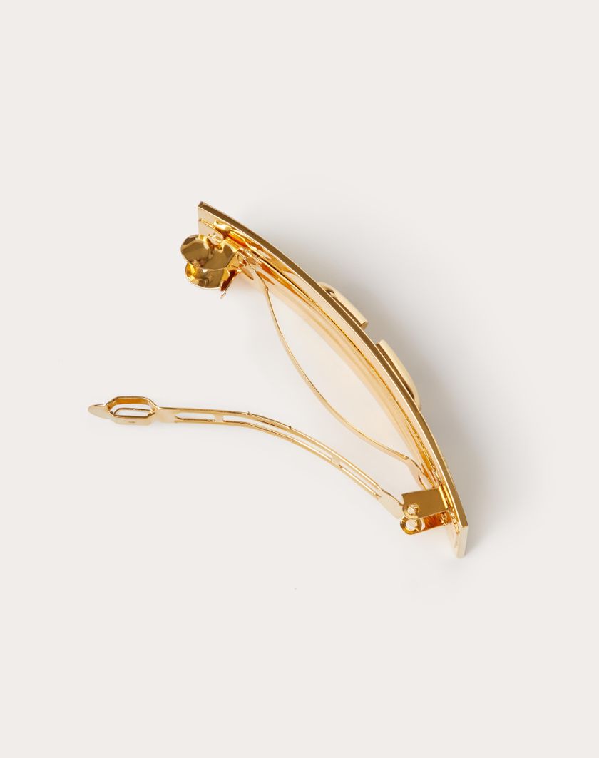 Valentino Handbags Fermaglio Per Capelli Vlogo Signature In Metallo per Donna in Oro | Valentino IT Offerte