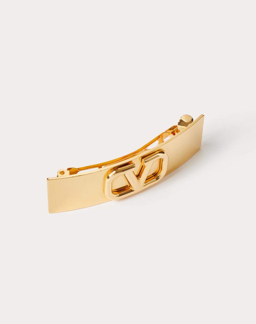 Valentino Handbags Fermaglio Per Capelli Vlogo Signature In Metallo per Donna in Oro | Valentino IT Offerte