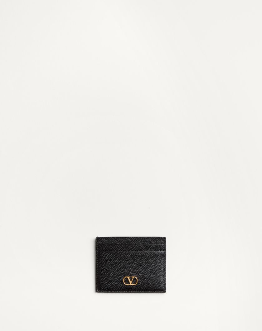 Valentino Handbags Portacarte Vlogo Signature In Vitello Granato per Donna in Rose Quartz | Valentino IT Sconto di tempo limitato