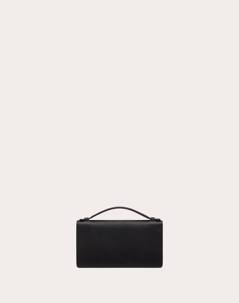 Valentino Handbags Portafoglio Con Catena Vlogo Signature In Vitello Granato per Donna in Nero | Valentino IT Comprare a buon mercato