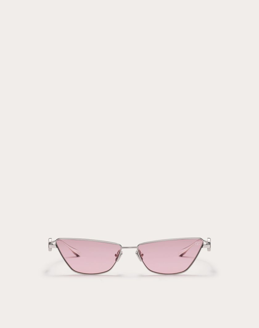 Valentino Handbags Vlogo Sign Occhiale Cat-eye In Titanio in Bordeaux | Valentino IT Offerta speciale della fabbrica